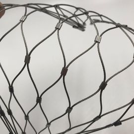 Thắt nút bằng thép không gỉ Aviary Lưới Gia cầm Lưới Zoo Animal Rope Lưới